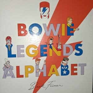 Bowie Legends Alphabet Art Print